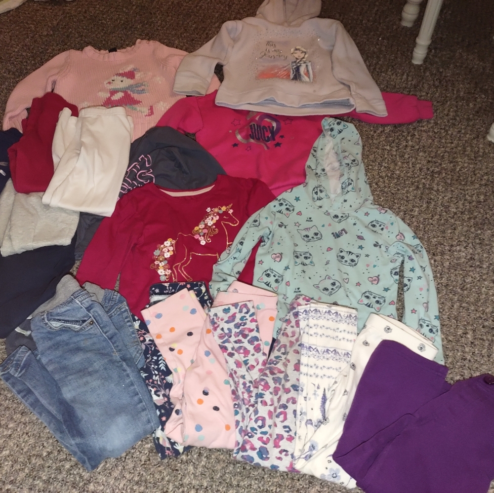 4t 5t girls fall clothing lot